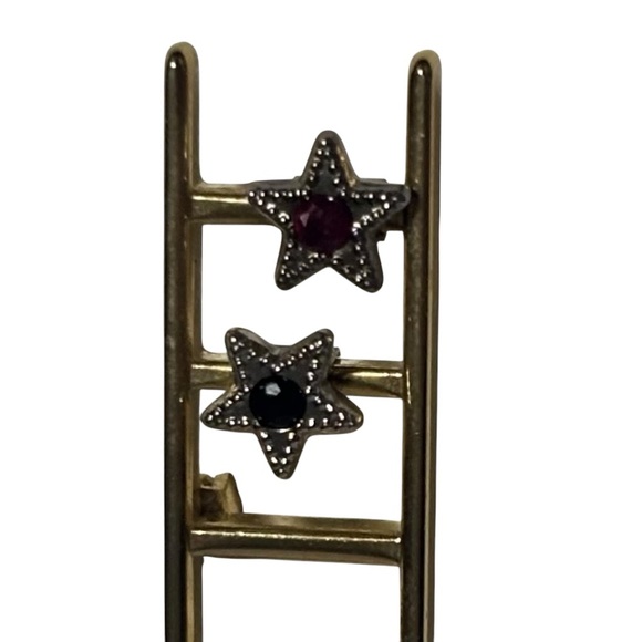 Vintage Mary Kay Reach for the Stars Pin 70’s & 96 scarf or tie pin EUC - Picture 3 of 11